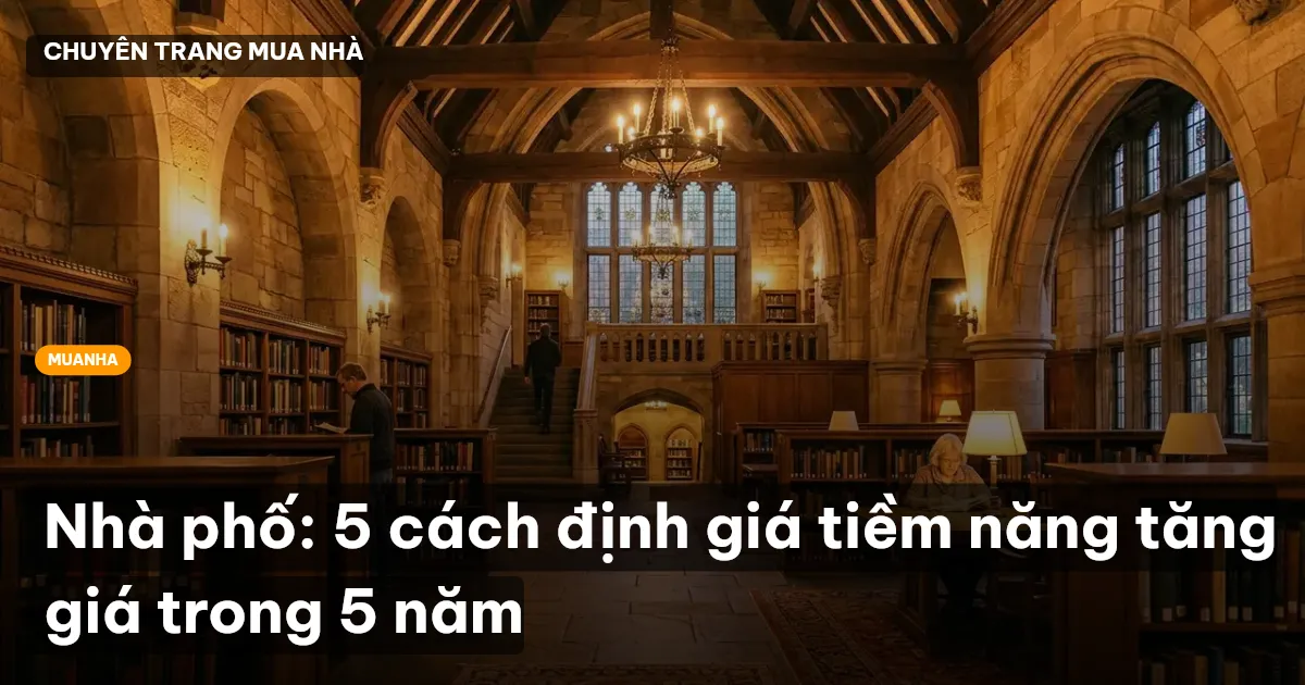 định giá nhà phố