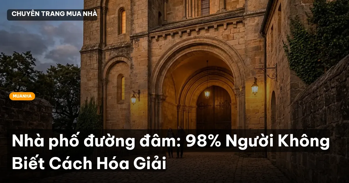 nhà phố đường đâm