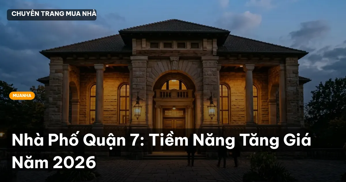 nhà phố Quận 7