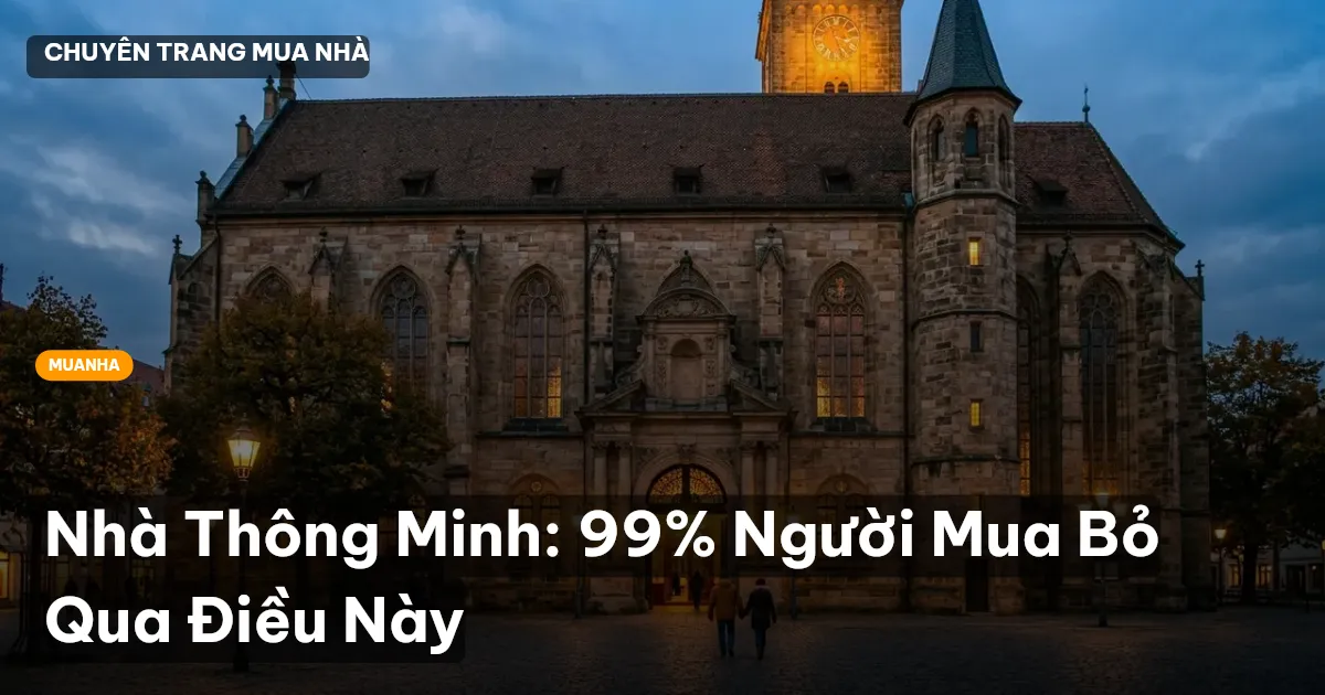 Nhà Thông Minh: 99% Người Mua Bỏ Qua Điều Này