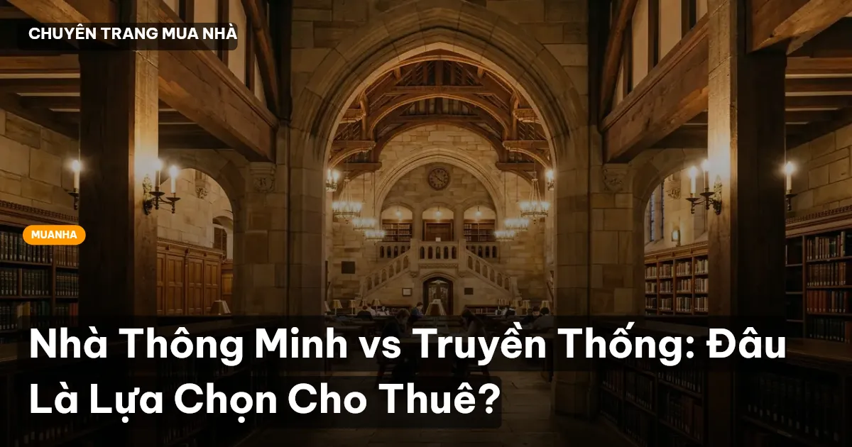 Nhà Thông Minh vs Truyền Thống: Đâu Là Lựa Chọn Cho Thuê?