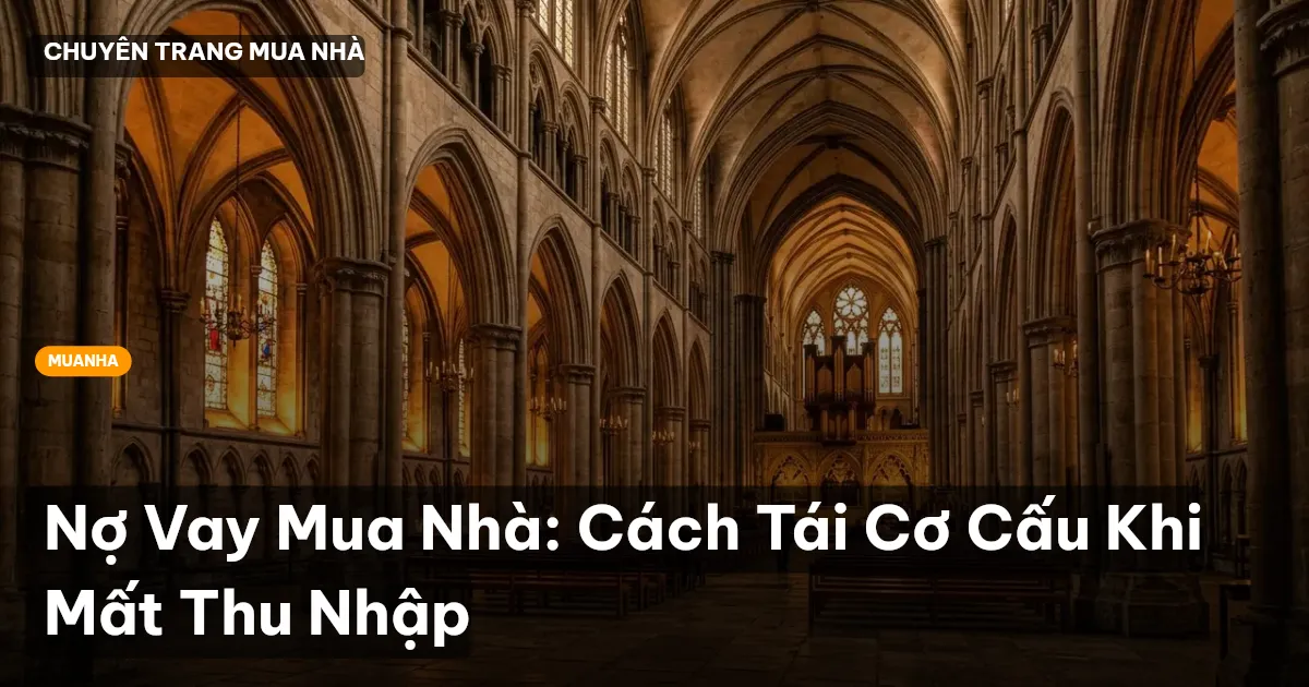Nợ Vay Mua Nhà: Cách Tái Cơ Cấu Khi Mất Thu Nhập