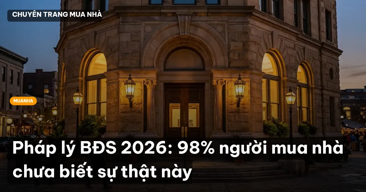 pháp lý bất động sản 2026