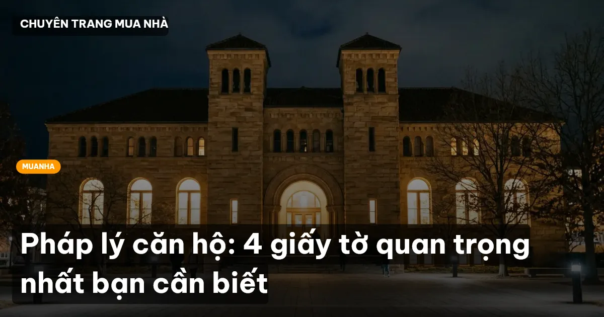 pháp lý căn hộ