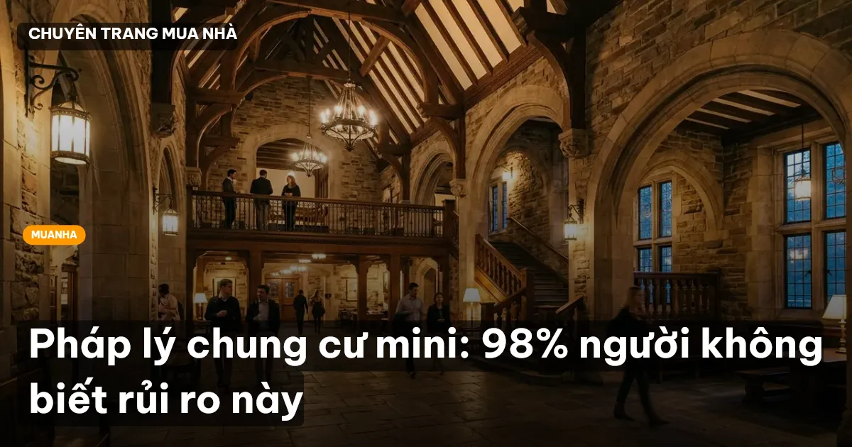 pháp lý chung cư mini