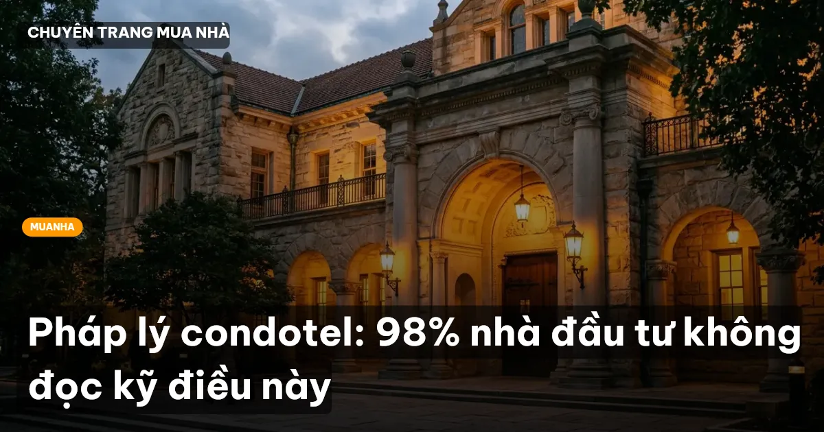 pháp lý condotel