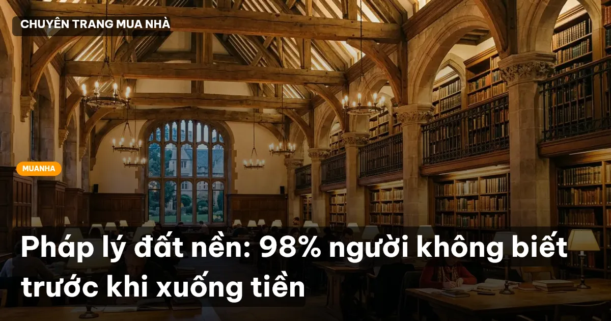 pháp lý đất nền
