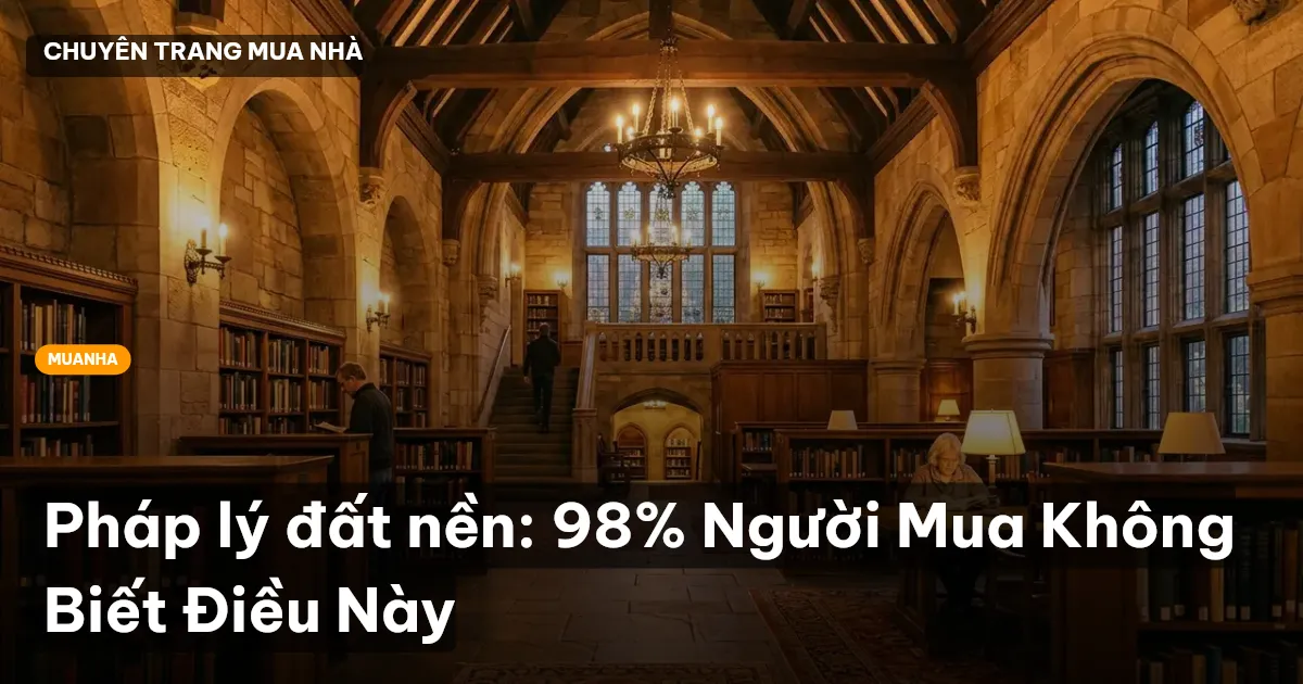 pháp lý đất nền