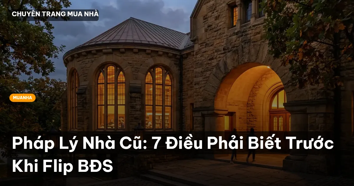 pháp lý nhà cũ