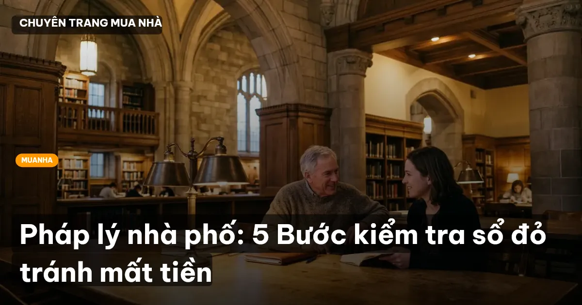pháp lý nhà phố
