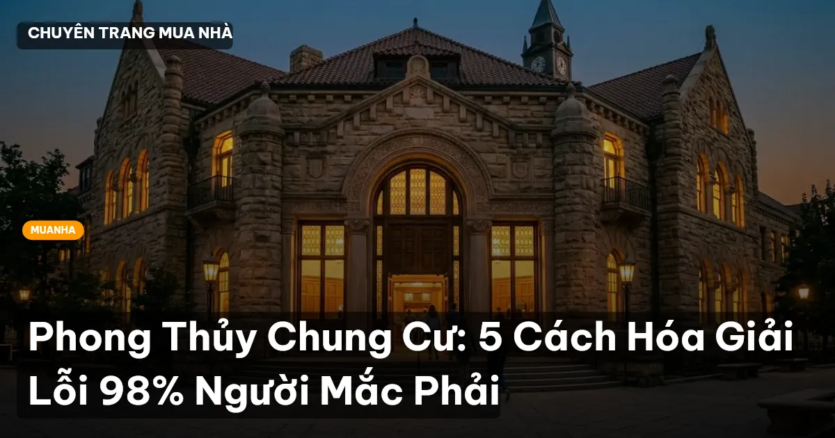 phong thủy chung cư