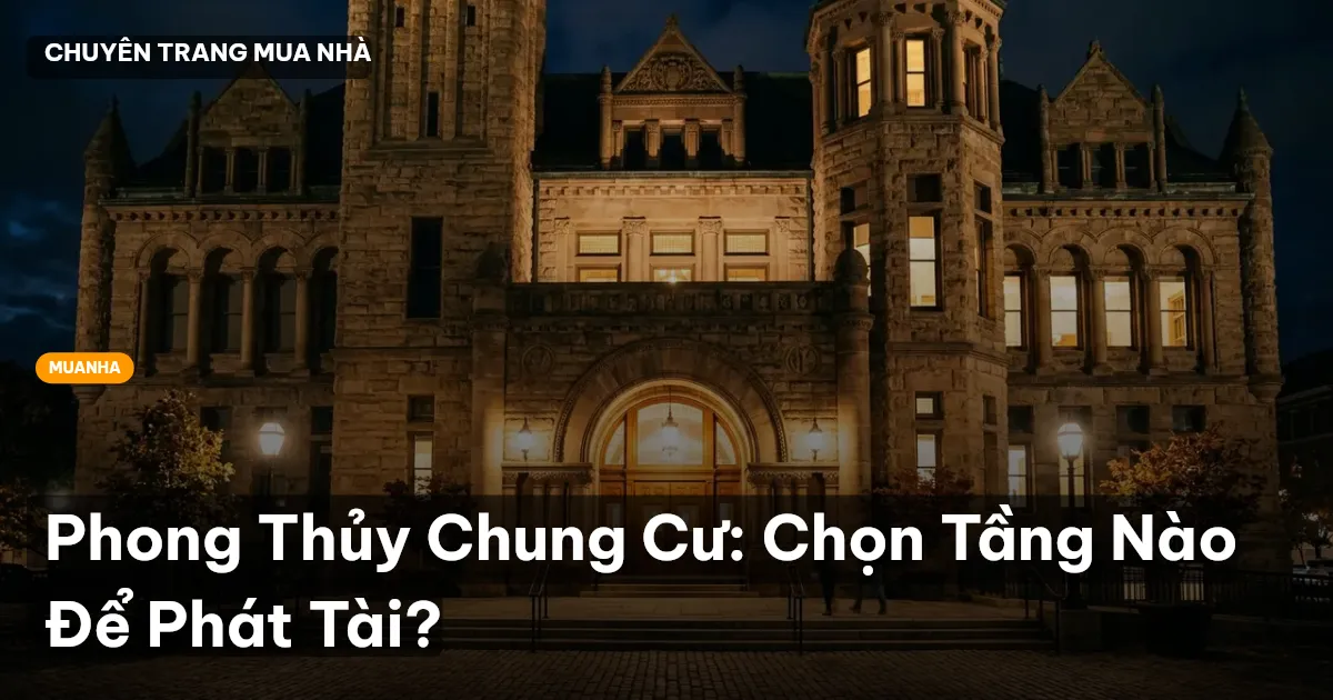 Phong Thủy Chung Cư: Chọn Tầng Nào Để Phát Tài?