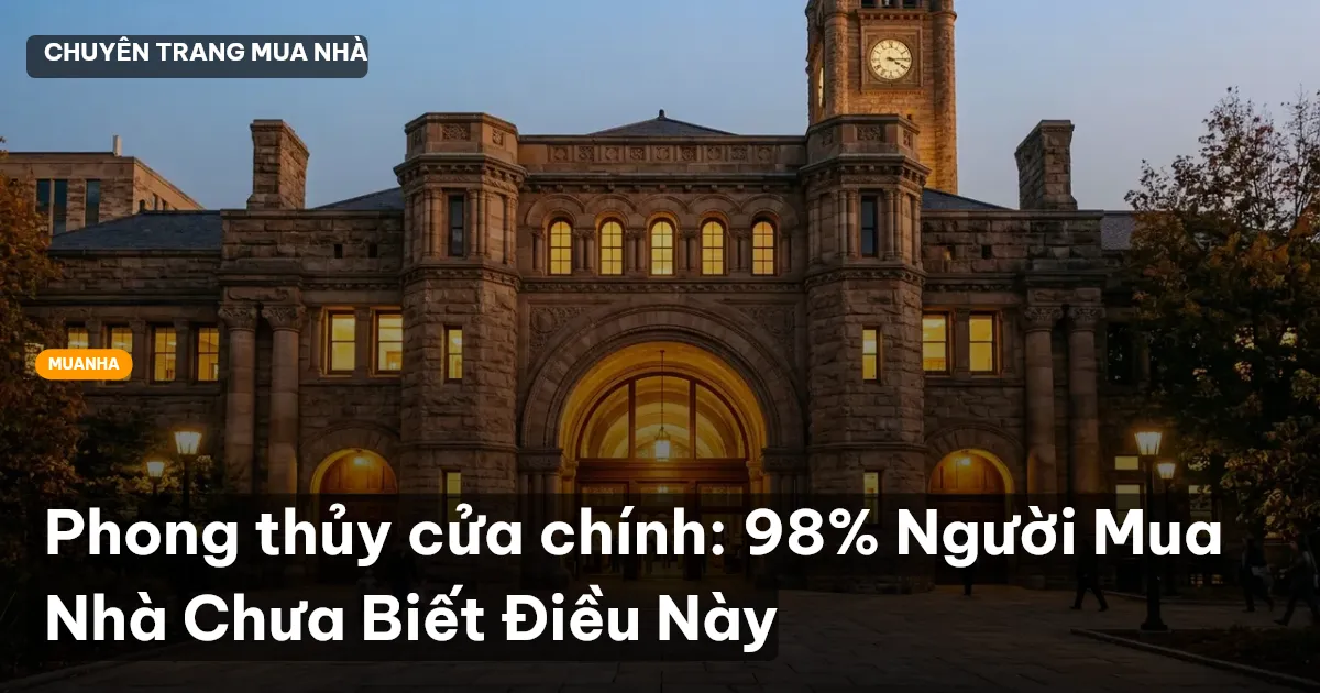 phong thủy cửa chính