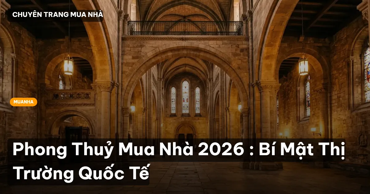 Phong Thuỷ Mua Nhà 2026 : Bí Mật Thị Trường Quốc Tế