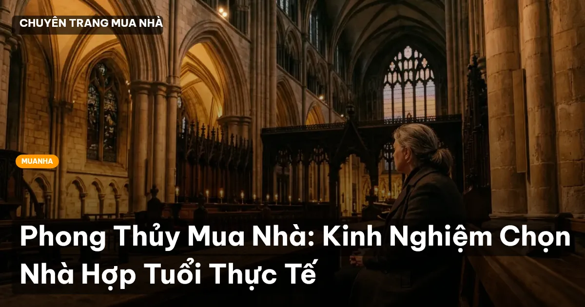 Phong Thủy Mua Nhà: Kinh Nghiệm Chọn Nhà Hợp Tuổi Thực Tế