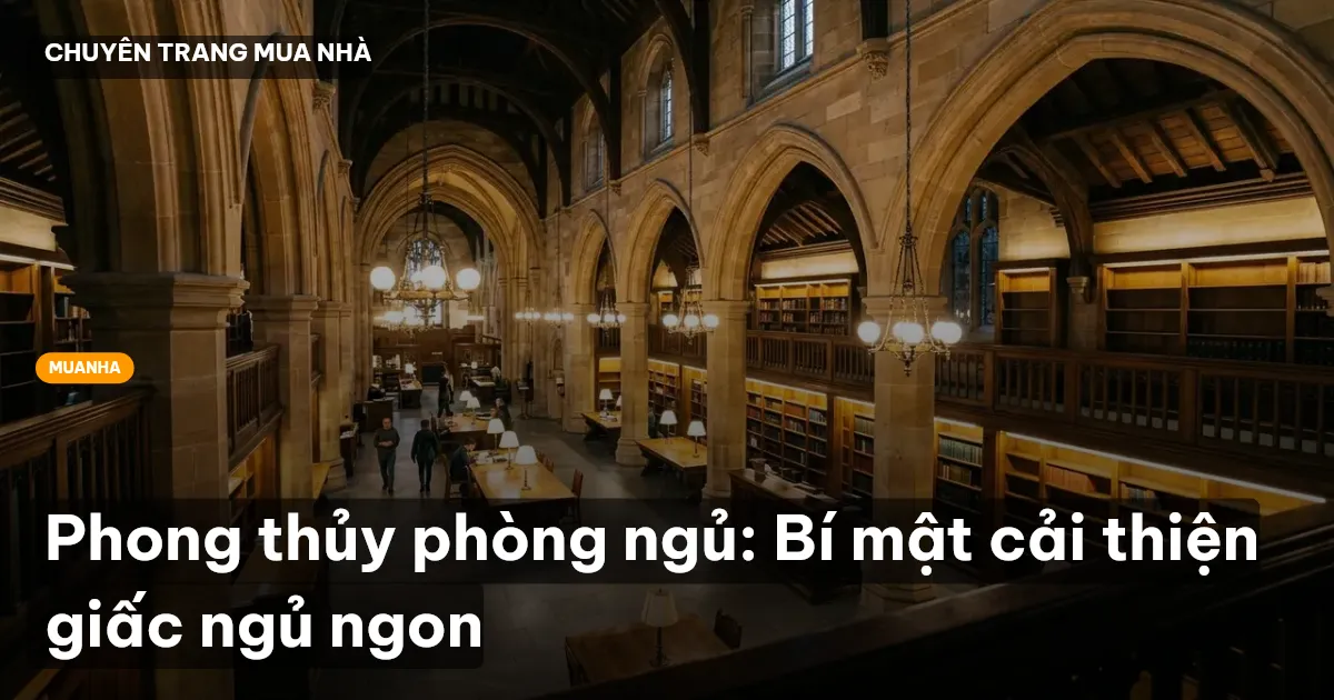 phong thủy phòng ngủ