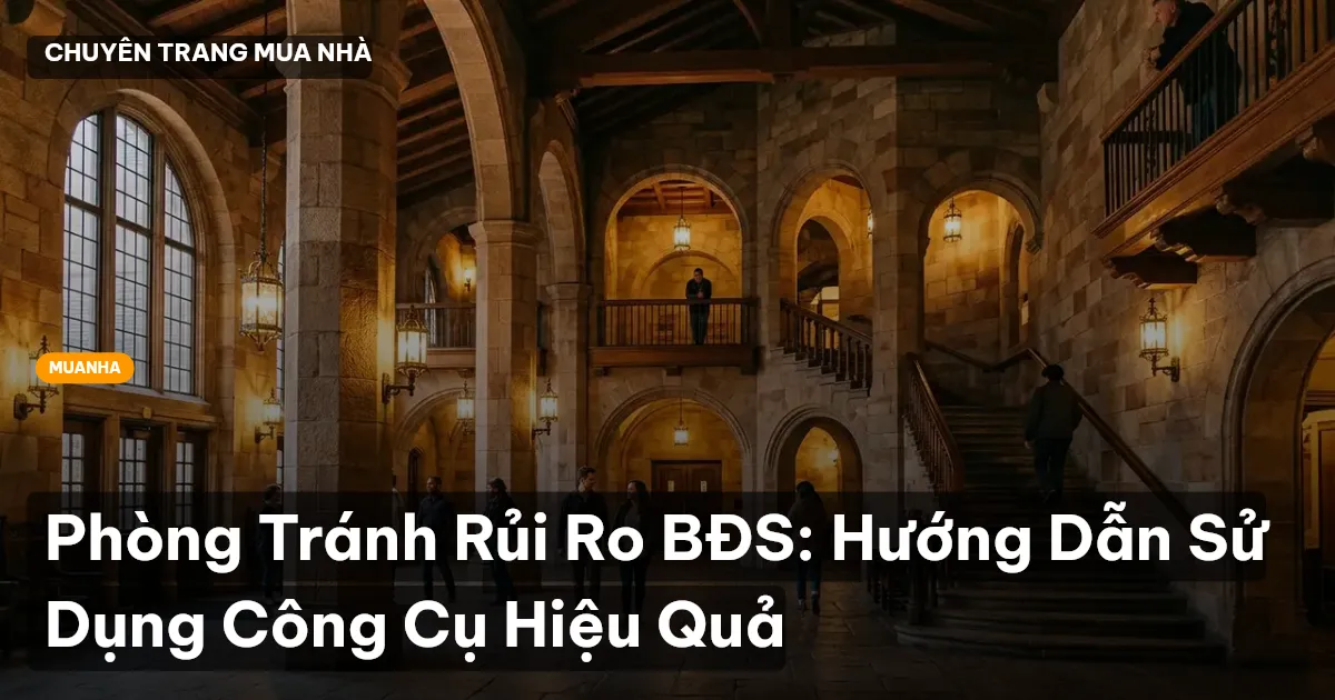 phòng tránh rủi ro BĐS