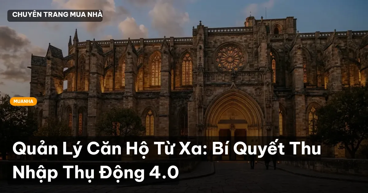 Quản Lý Căn Hộ Từ Xa: Bí Quyết Thu Nhập Thụ Động 4.0
