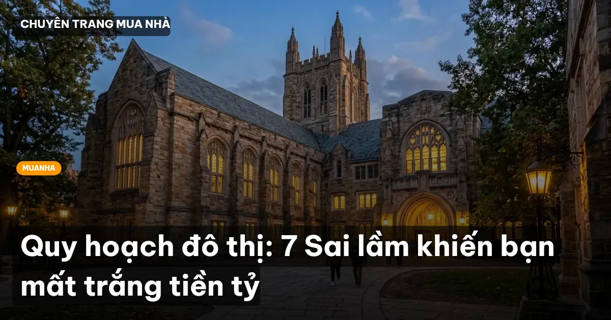 quy hoạch đô thị