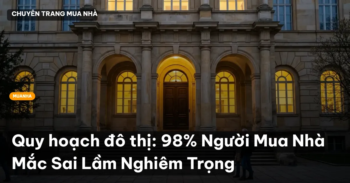 quy hoạch đô thị