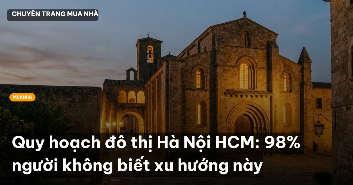 Quy hoạch đô thị Hà Nội HCM: 98% người không biết xu hướng này