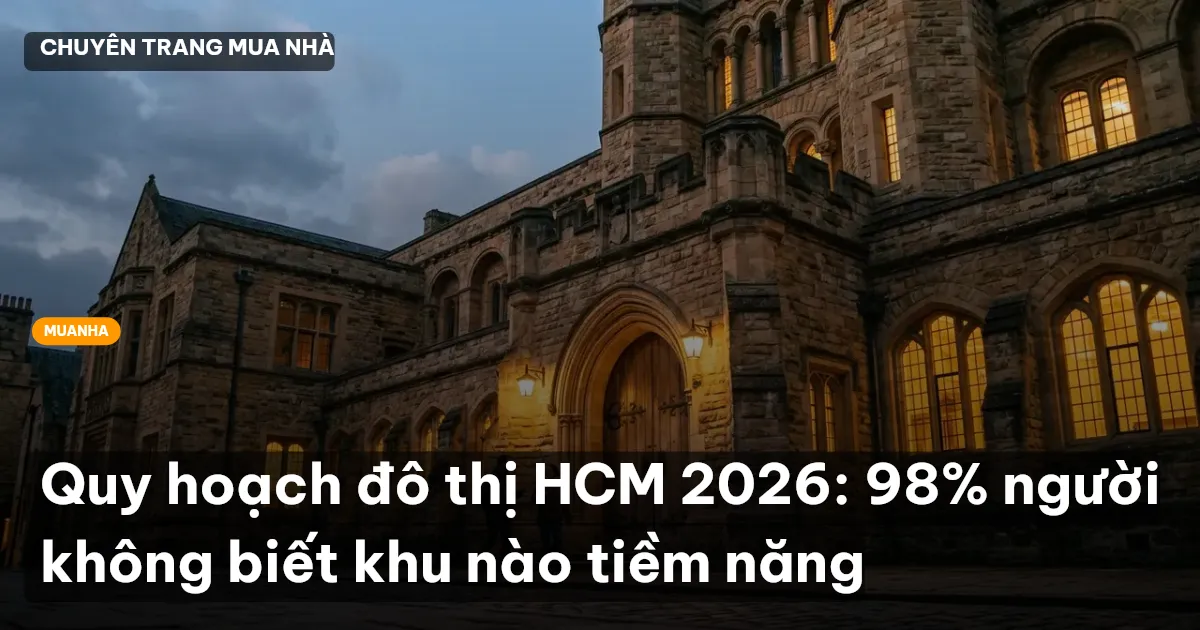 quy hoạch đô thị HCM 2026