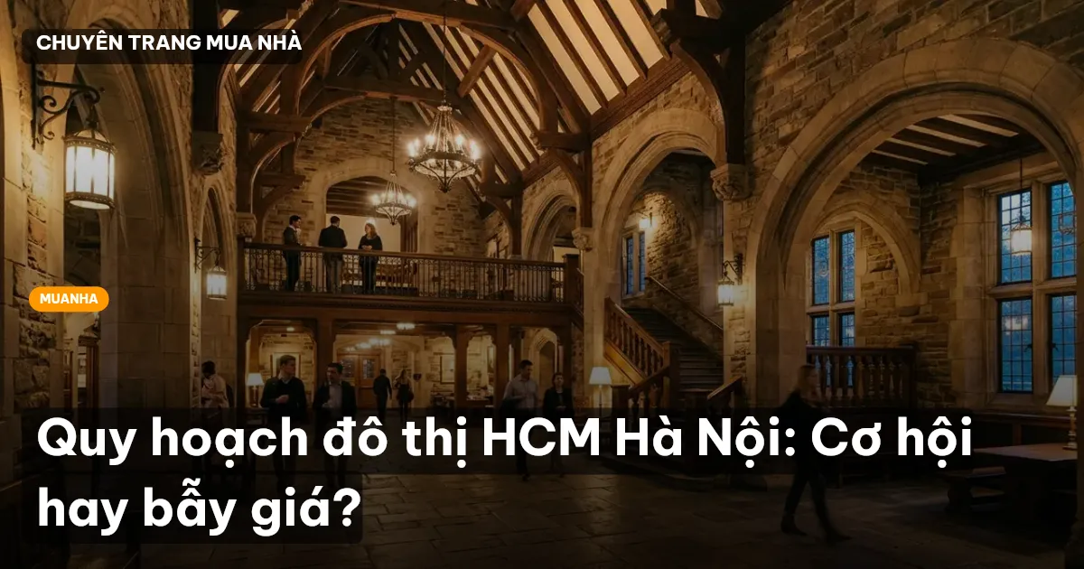 Quy hoạch đô thị HCM Hà Nội: Cơ hội hay bẫy giá?