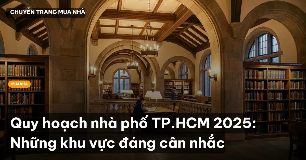 quy hoạch nhà phố TP.HCM 2025