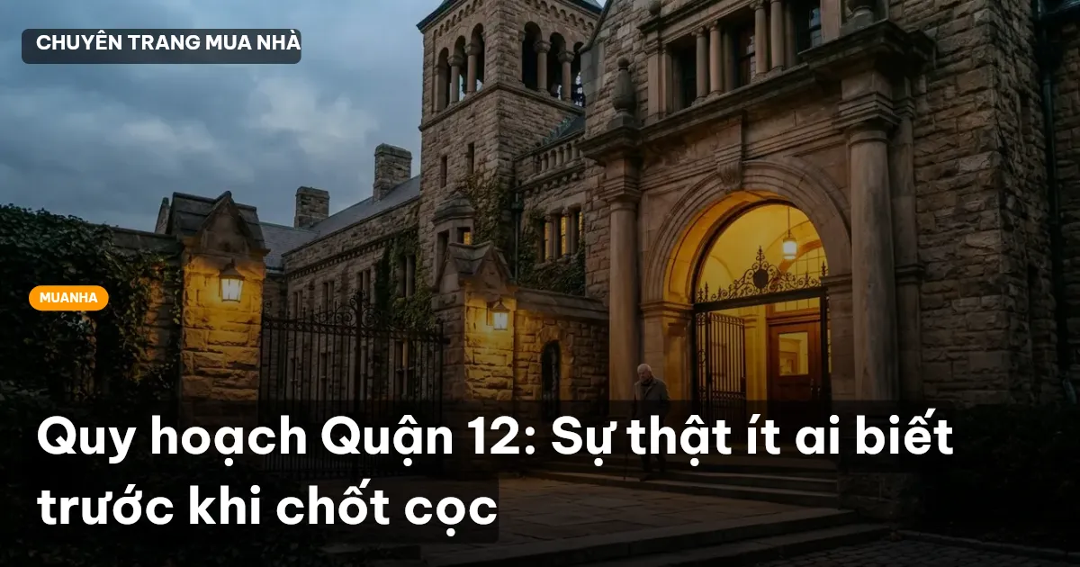 quy hoạch quận 12