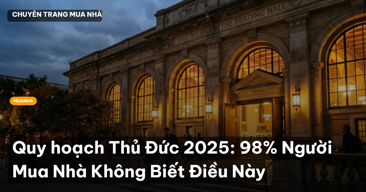 quy hoạch Thủ Đức 2025