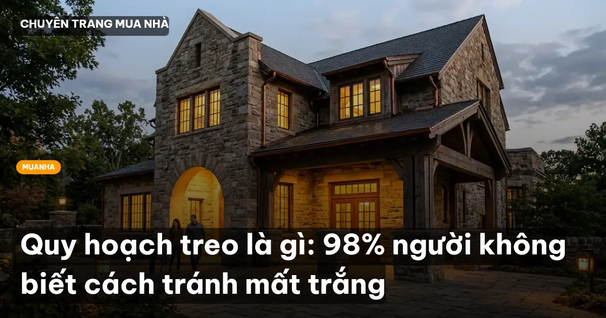 quy hoạch treo