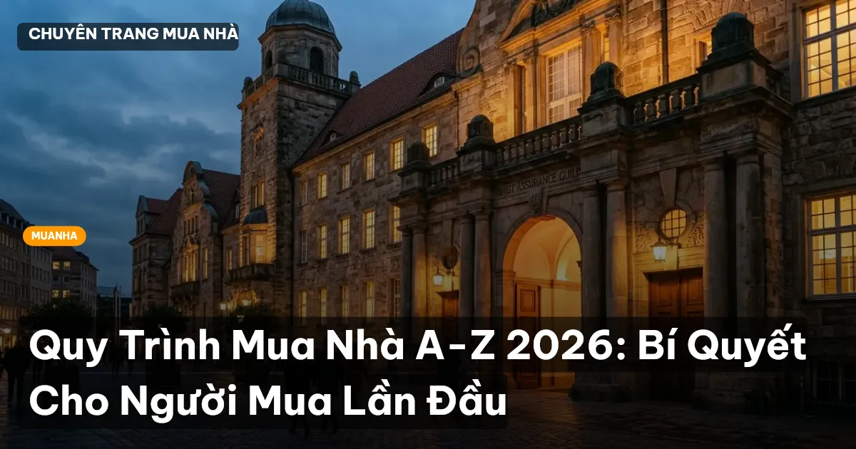 quy trình mua nhà