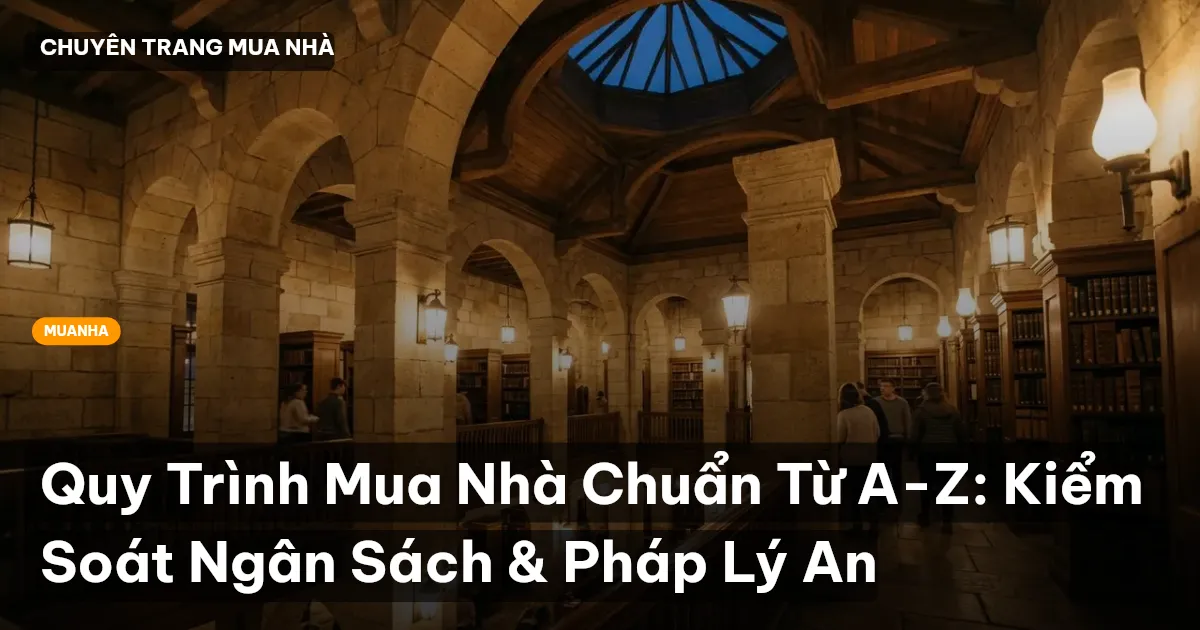 quy trình mua nhà
