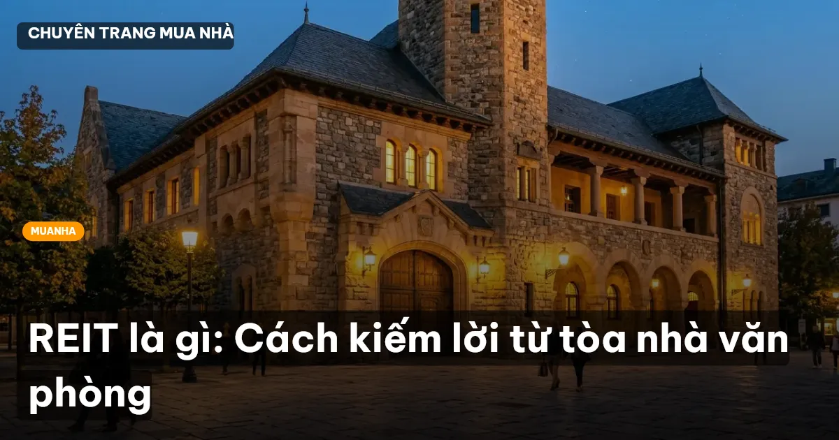 REIT là gì: Cách kiếm lời từ tòa nhà văn phòng