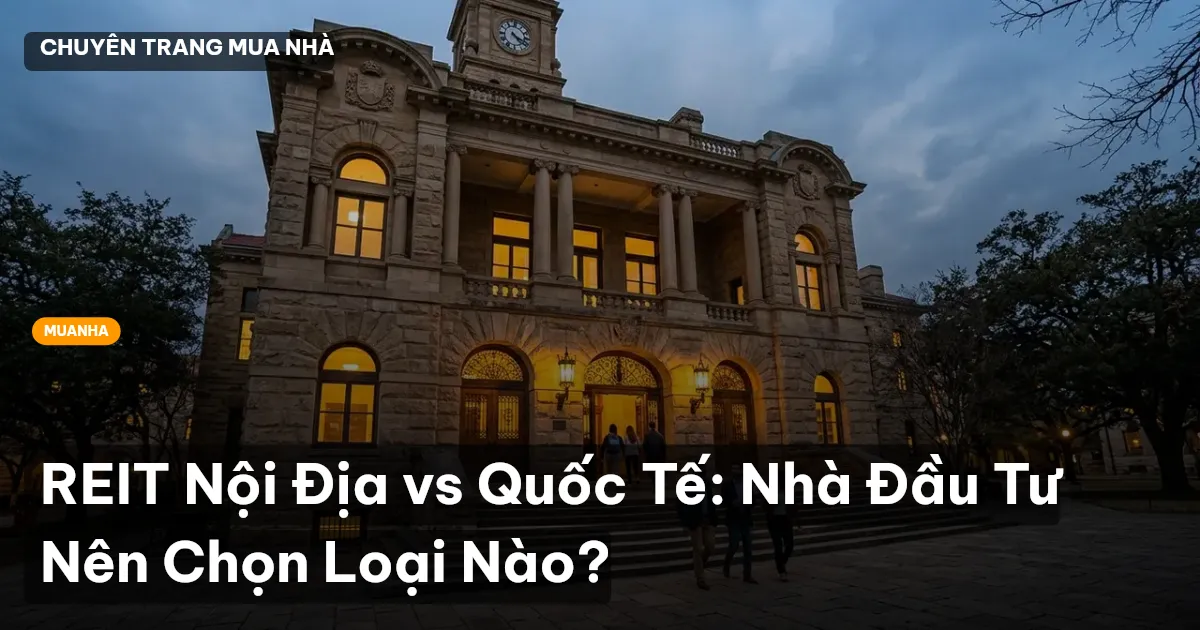 REIT Nội Địa vs Quốc Tế: Nhà Đầu Tư Nên Chọn Loại Nào?
