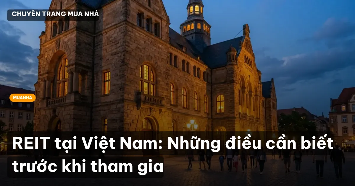 REIT tại Việt Nam: Những điều cần biết trước khi tham gia