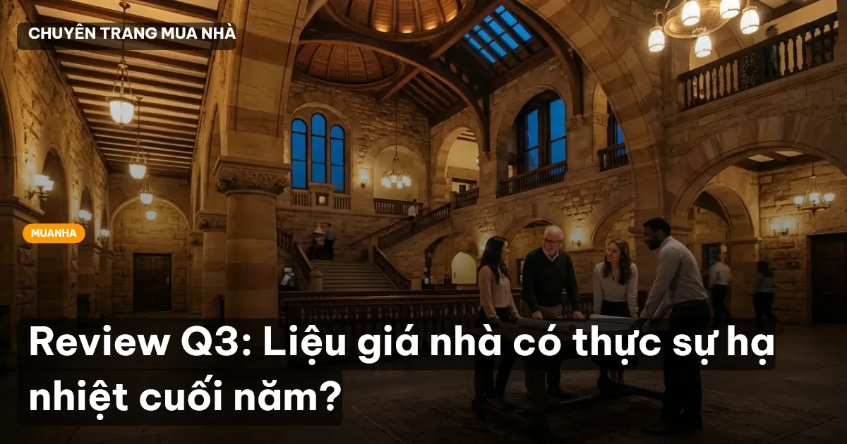 Review Q3: Liệu giá nhà có thực sự hạ nhiệt cuối năm?