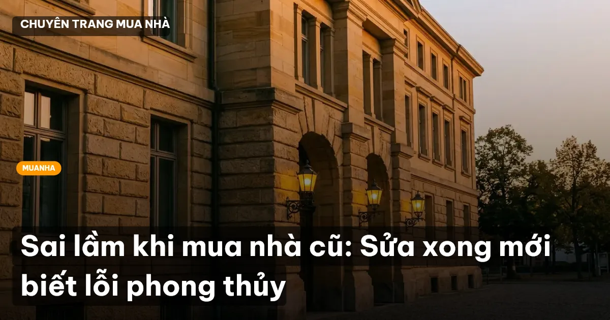 mua nhà cũ