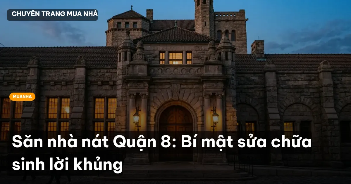 nhà nát Quận 8