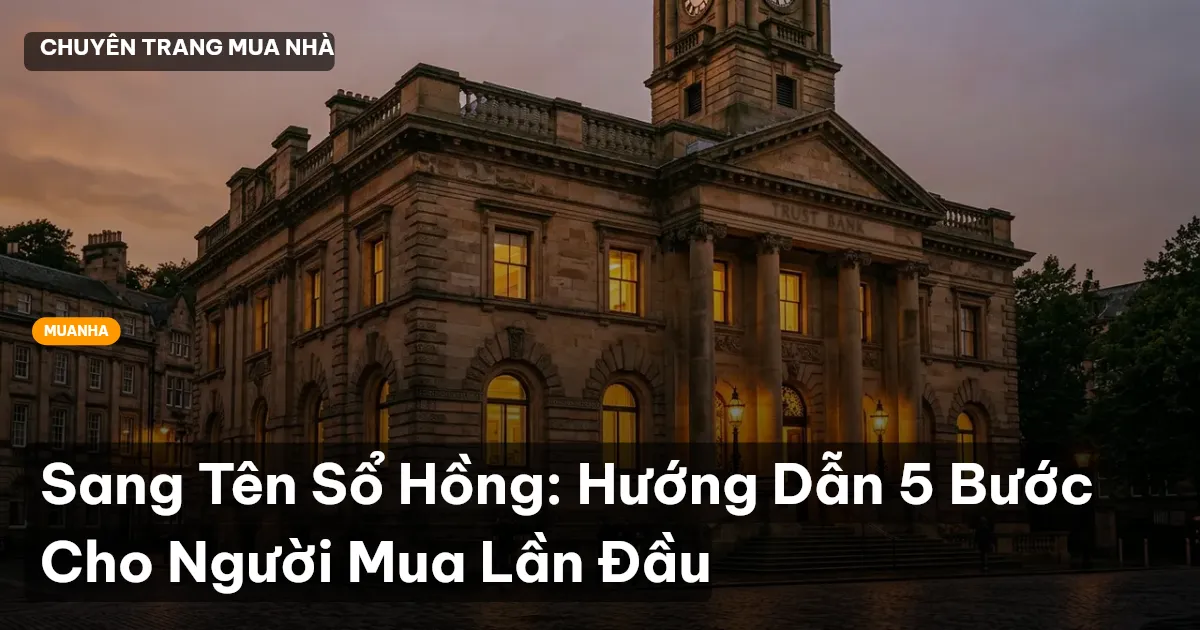 sang tên sổ hồng