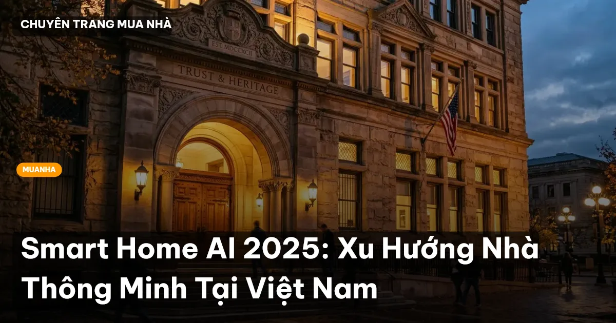 Smart Home AI 2025: Xu Hướng Nhà Thông Minh Tại Việt Nam