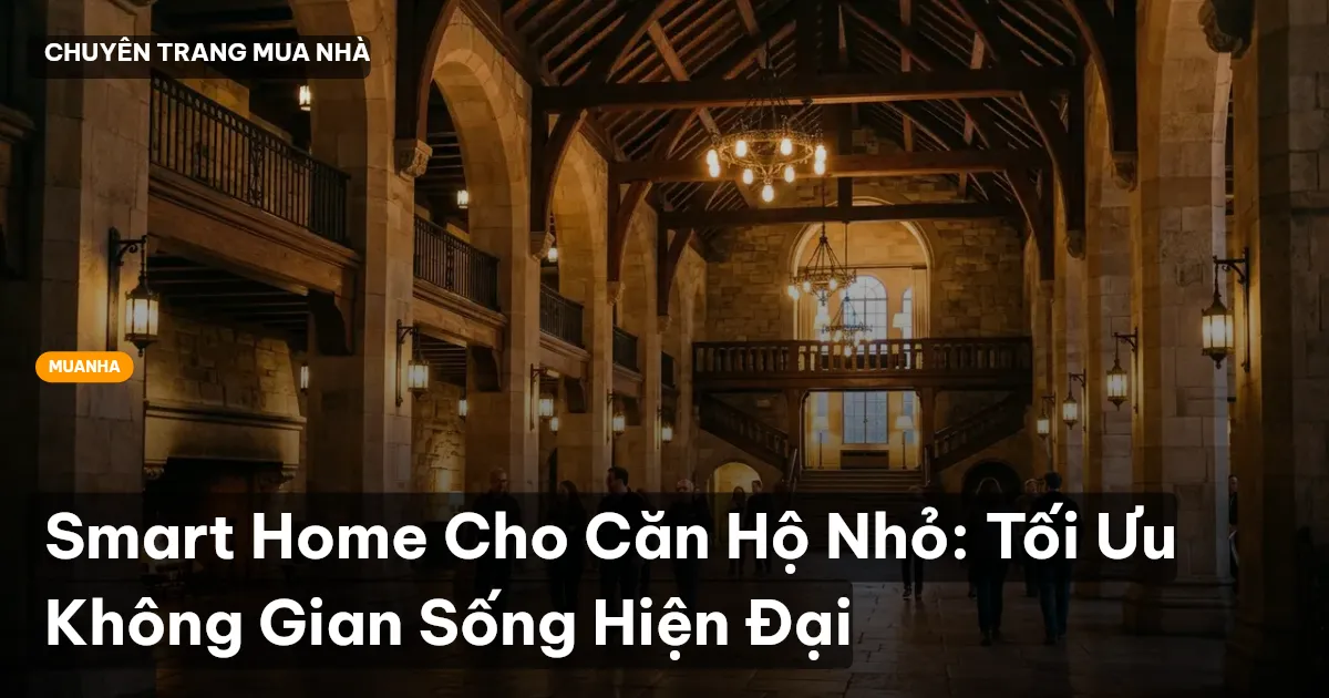 smart home căn hộ nhỏ