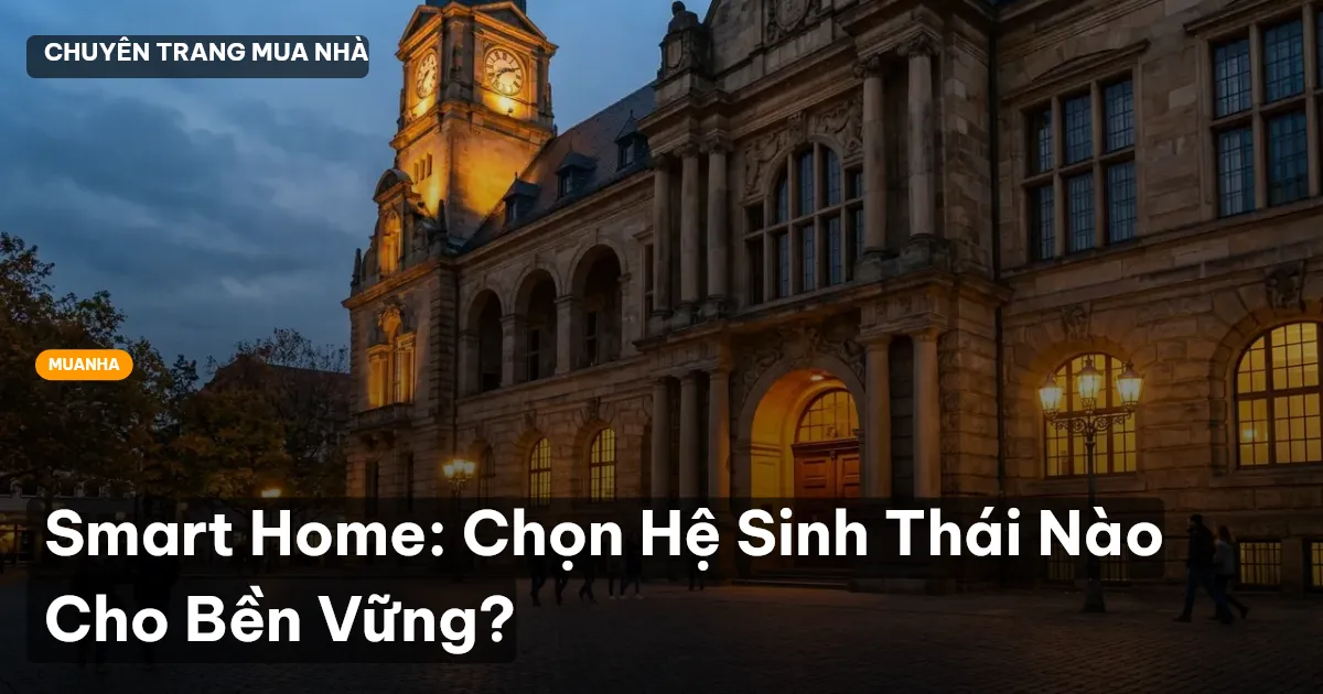 Smart Home: Chọn Hệ Sinh Thái Nào Cho Bền Vững?