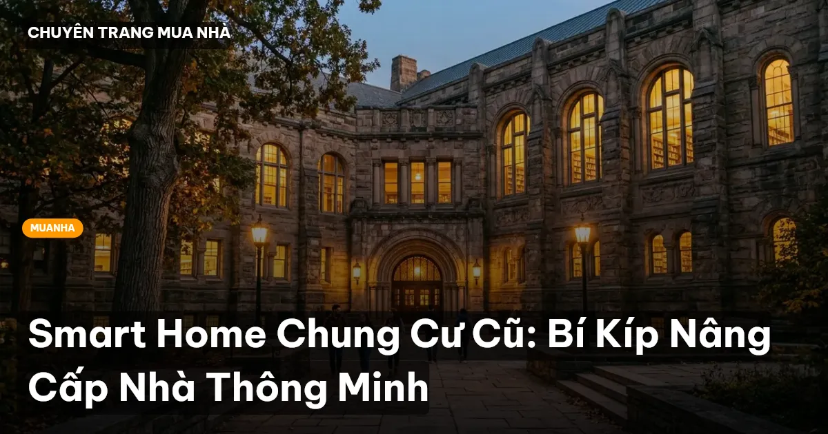 smart home chung cư cũ