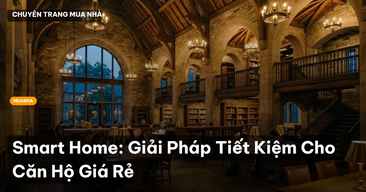 smart home căn hộ giá rẻ