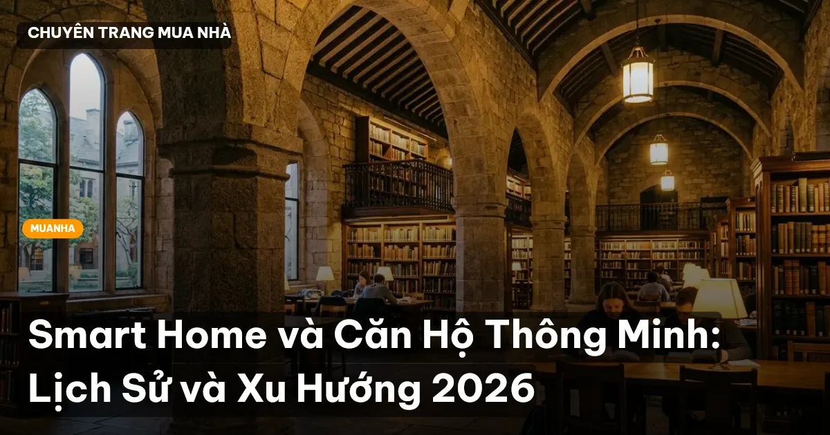 Smart Home và Căn Hộ Thông Minh: Lịch Sử và Xu Hướng 2026