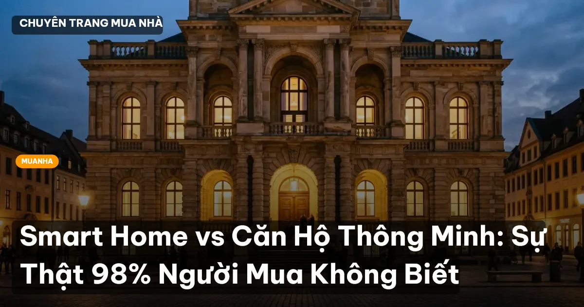 Smart Home vs Căn Hộ Thông Minh: Sự Thật 98% Người Mua Không Biết