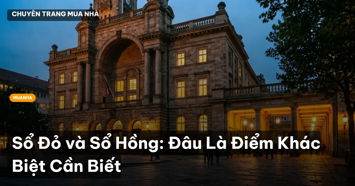 sổ đỏ