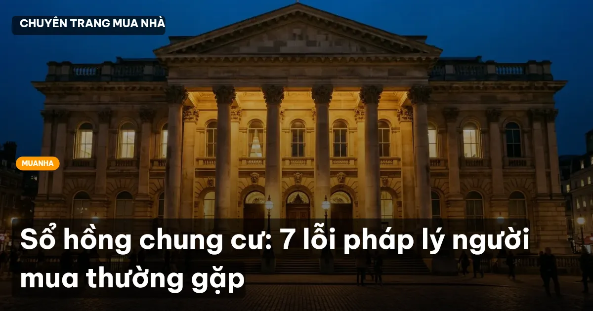 sổ hồng chung cư