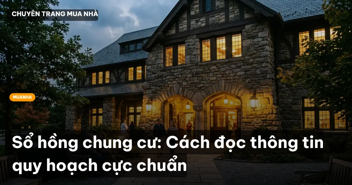 sổ hồng chung cư